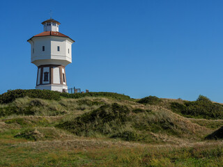 Fototapeta na wymiar Die Insel Langeoog in der Nordsee