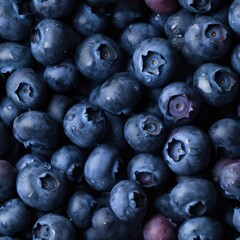 Blueberries as seamless tiles