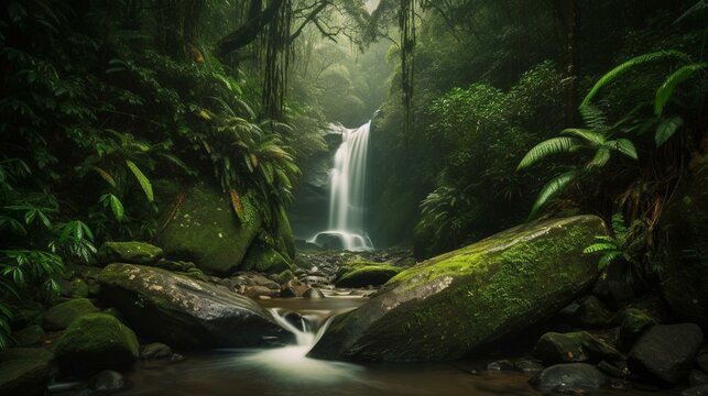 Power of Nature Long-Exposure Waterfall Magic