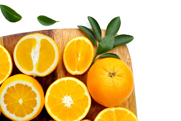 Fresh orange fruit, high vitamin c