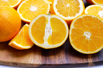 Fresh orange fruit, high vitamin c