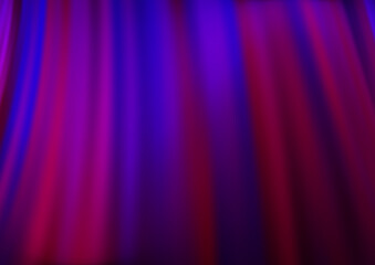 Light Purple vector template with lines, ovals. Creative geometric illustration in marble style with gradient. A completely new template for your business design.