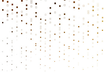 Light Yellow, Orange vector texture with rectangular style.