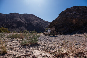 Self-drive into the mountains, Namibia, Africa