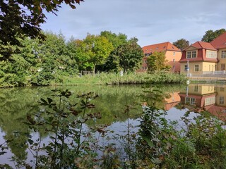 Halberstadt - Gew&auml;sser im Herbst