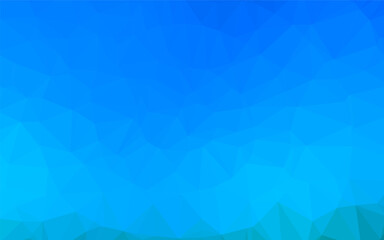 Light BLUE vector abstract polygonal texture. Shining colored illustration in a Brand new style. Textured pattern for background.