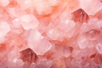 Himalayan pink crystal salt background - obrazy, fototapety, plakaty