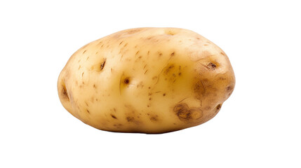 Potato isolated on a isolated background.