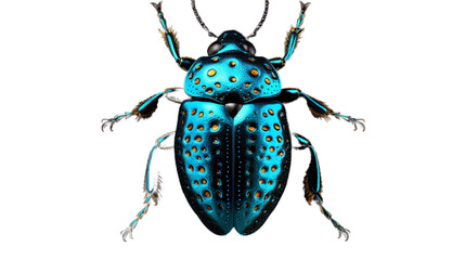 Beetle isolated on a transparent background.