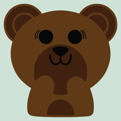 Cute Bear Vector Design
