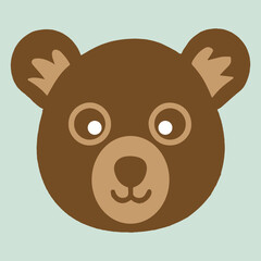 Cute Bear Vector Design
