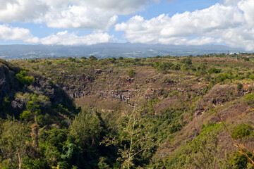 Fototapeta na wymiar The Ravine Saint Gilles in Reunion Island
