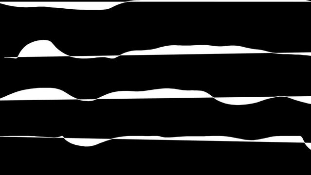 Aesthetic Dance of Intertwining Polar Phases: Exploring Randomized Gradient-Field Oscillations