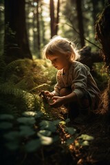 Enchanted Journey Capturing Childhood Curiosity