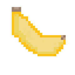 Fototapeta premium Pixelated banana