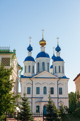 Fototapeta na wymiar Tambov, Russia. Kazan Church of the Kazan Monastery of Tambov