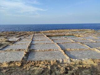 Malte, Gozo, salines