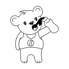 Drinking Bear 