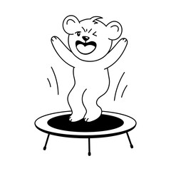 Trampoline Jump 