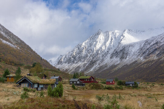 View from Vallasetra and Langdalen, &Oslash;rsta, Norway