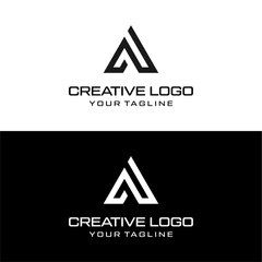 creative letter a logo vektor