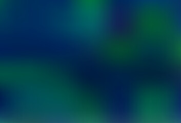 Dark BLUE vector bokeh pattern.