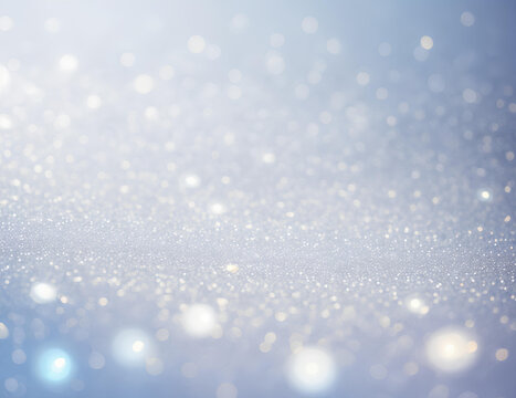 Festive background with sparkles and bokeh. AI