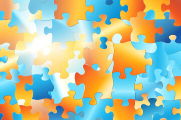 Problem challenge concept connect jigsaw piece success puzzle solution business missing teamwork game