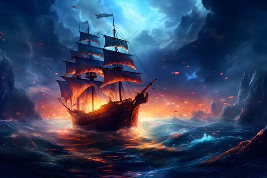 Burning Ship Images Browse 2 110 Stock Photos Vectors And Video