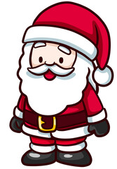 cute christmas element in cartoon style 