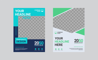 Creative corporate book cover design