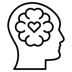 Emotional intelligence icon
