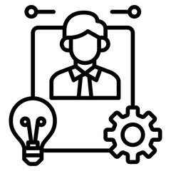 Organizational skills icon