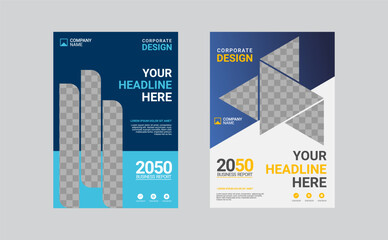 Creative corporate book cover design