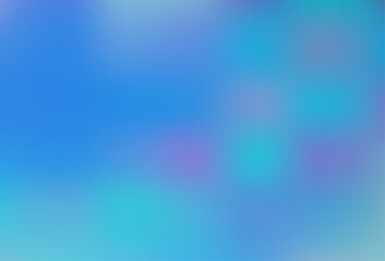Light BLUE vector blurred shine abstract background.
