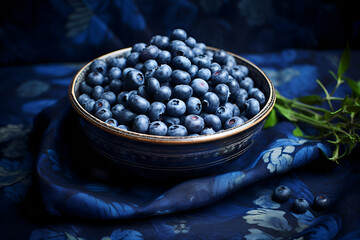bowl of blueberries