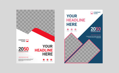 Creative corporate book cover design