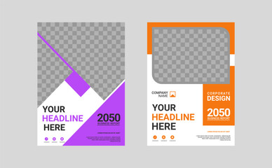 Creative corporate book cover design