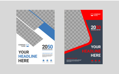 Creative corporate book cover design