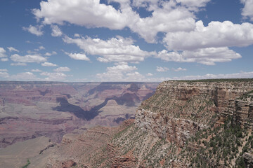 Monument valley. Scenic view of Grand Canyon. Overlook panoramic view National Park in Arizona.