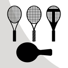 Tennis Silhouettes Svg, Tennis SVG, Tennis Players Silhouette, Tennis Monogram, Tennis Clipart, Tennis ball, Tennis Bat, Svg
