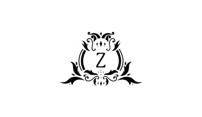 Luxury Frog on a Fire Logo Z