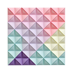 Obraz premium A piece of Cardstock, isolated on a transparent background.