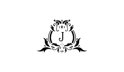 Luxury Frog on a Fire Logo J