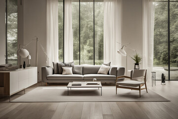 Fototapeta premium modern living room