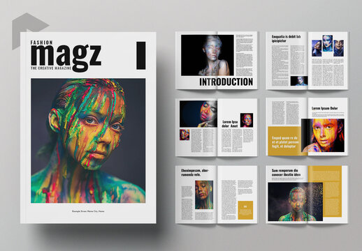 Fashion Magazine Layout