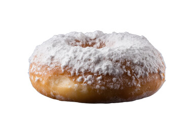 Tempting Sugar Ring donut on isolated background