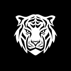 Tiger - High Quality Vector Logo - Vector illustration ideal for T-shirt graphic