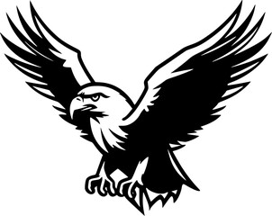 Eagle - High Quality Vector Logo - Vector illustration ideal for T-shirt graphic