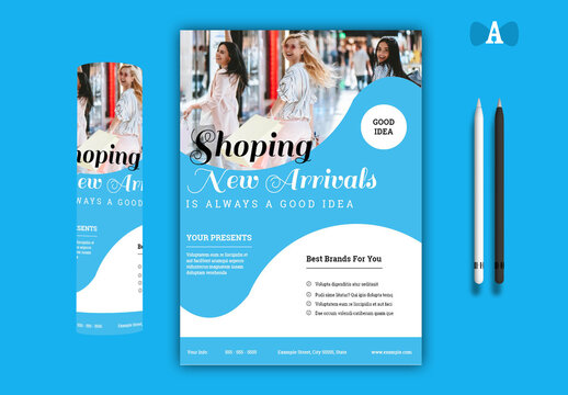 Shoping New Arrivals Flyer Template